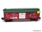 LIONEL TRAINS 2008 O GAUGE HOLIDAY BOXCAR. MEASURES 10 IN LONG. ITEM IS SOLD AS IS WHERE IS WITH NO