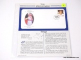 OFFICIAL INTERNATIONAL TRIBUTES TO PRINCESS DIANA (1 FROM BENIN AND 1 FROM TONGA). ITEM IS SOLD AS