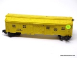 LIONEL #5724 PENNSYLVANIA BUNK CAR. MEASURES 10 IN LONG. ITEM IS SOLD AS IS WHERE IS WITH NO