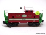 LIONEL #6-36551 NORTH POLE CENTRAL CHRISTMAS CABOOSE. MEASURES 7 IN LONG. ITEM IS SOLD AS IS WHERE