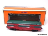 LIONEL NORTH POLE CENTRAL OBSERVATION CAR #6-25184 WITH BOX. MEASURES 11 IN LONG. ITEM IS SOLD AS IS