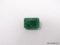 8.62 CT EMERALD CUT EMERALD; MEASURES 15 X 10 X 7