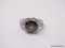 .925 STERLING SILVER LADIES 3 CT MYSTIC TOPAZ RING. SIZE 6.