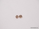 1.73 CT ROUND CITRINES; MEASURES 5 X 3.5