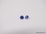 1.19 CT ROUND SAPPHIRES; MEASURES 5 X 3