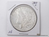 1897-O UNCIRCULATED MORGAN SILVER DOLLAR-RARE THIS GRADE.