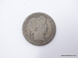 1915-S BARBER QUARTER-SEMI KEY DATE.