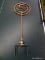 (R1) COPPER DRAGONFLY THEMED WATER SPRINKLER. MEASURES 37 IN TALL. ITEM IS SOLD AS IS WHERE IS WITH