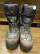 (R1) PAIR OF SIZE 8 SURVIVOR BRAND WATERPROOF OUTDOOR BOOTS WITH AQUASHIELD. ITEM IS SOLD AS IS