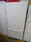 (R1) KITCHEN AID REFRIGERATOR WITH LOWER FREEZER SECTION. IS IN WORKING CONDITION. ITEM IS SOLD AS