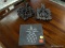 (R2) 3 PIECE LOT TO INCLUDE A VIRGINIA METAL CRAFTERS CAST IRON TRIVET, A STONE ETCHED PINEAPPLE