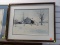 (R1) FRAMED AND DOUBLE MATTED WINTER LANDSCAPE PRINT. IS PENCIL SIGNED AND NUMBERED BY THE ARTIST