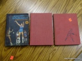 (R1) SET OF 3 VINTAGE BOOKS TO INCLUDE BASEBALL FOR YOUNG CHAMPIONS, LOVE PORTRAITS, AND GREAT