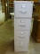 (SHOP OFFICE) METAL 4 DRAWER FILE CABINET- 15 IN X 25 IN X 49 IN. ITEM IS SOLD AS IS WHERE IS WITH