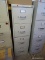 (SHOP OFFICE) METAL FILE CABINET- 15 IN X 25 IN X 49 IN. ITEM IS SOLD AS IS WHERE IS WITH NO