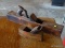 (SHOP) 2 ANTIQUE WOOD PLANES. ITEM IS SOLD AS IS WHERE IS WITH NO GUARANTEES OR WARRANTY. NO REFUND