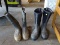 (SHOP) PR. SIZE 11 MEN'S MUCK BOOTS AND A PR. OF GUM BOOTS SIZE 11. ITEM IS SOLD AS IS WHERE IS WITH