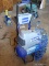 (SHOP) KOBALT 5.5 GAL. AIR COMPRESSOR. ITEM IS SOLD AS IS WHERE IS WITH NO GUARANTEES OR WARRANTY.
