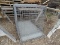 (SHED 2) LARGE DOG CRATE- 30 IN X 48 IN X 31 IN. ITEM IS SOLD AS IS WHERE IS WITH NO GUARANTEES OR
