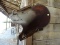 (SHED 2) LEATHER ENGLISH SADDLE-. ITEM IS SOLD AS IS WHERE IS WITH NO GUARANTEES OR WARRANTY. NO