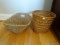 (UPBED 2) 2 BASKET LOT TO INCLUDE A DOUBLE HANDLE WICKER BASKET AND A WOVEN WASTEBASKET. ITEM IS