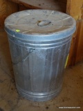 (SHOP) 15 GAL ALUMINUM TRASH CAN FULL OF PEANUTS. ITEM IS SOLD AS IS WHERE IS WITH NO GUARANTEES OR