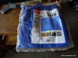 (SHOP) BRAND NEW IN PLASTIC, NYLON 7 FT. X 9 FT. TARP. ITEM IS SOLD AS IS WHERE IS WITH NO