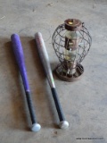 (SHOP) LOT INCLUDES- BIRD FEEDER, PLASTIC BAT AND AN ALUMINUM BAT. ITEM IS SOLD AS IS WHERE IS WITH