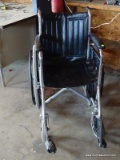 (SHOP) WHEEL CHAIR. ITEM IS SOLD AS IS WHERE IS WITH NO GUARANTEES OR WARRANTY. NO REFUND OR RETURNS