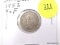 1952 Switzerland 1/2 Franc - silver