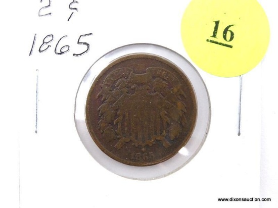 1865 Two Cents
