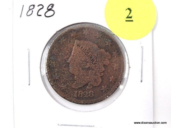 1828 Large Cent