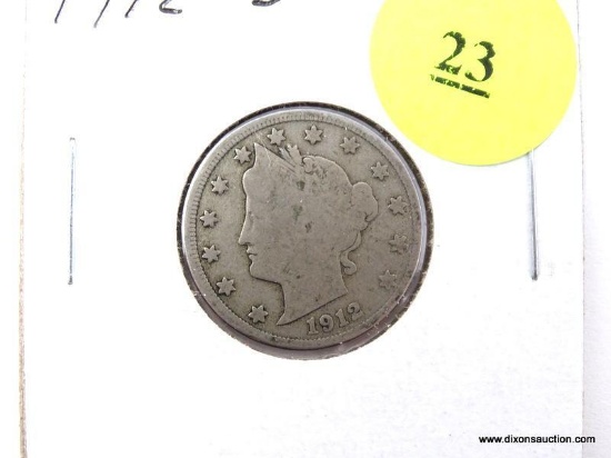 1912-D Nickel - Liberty (V)