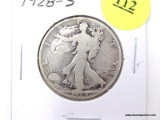 1928-S Half Dollar - Walking Liberty