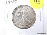 1940 Half Dollar - Walking Liberty
