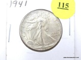 1941 Half Dollar - Walking Liberty