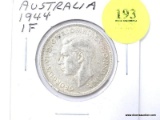 1944 Australia - 1 Florin - silver