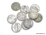 1940's Nickels - Jefferson War (10) silver