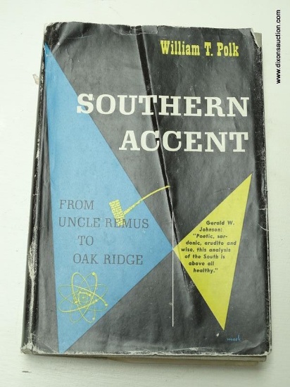 (R4) 1953 EDITION OF "SOUTHERN ACCENT" SIGNED BY THE AUTHOR. IS IN A PROTECTIVE PLASTIC SLEEVE. ITEM