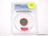 1914-D LINCOLN WHEAT CENT - VG 10. GRADED BY PCGS.