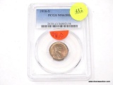1910-S LINCOLN WHEAT CENT - MS 63RB. GRADED BY PCGS.