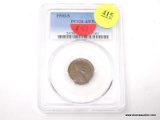 1910-S LINCOLN WHEAT CENT - AU 53. GRADED BY PCGS.