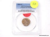 1910-S LINCOLN WHEAT CENT - GENUINE CLEANED - AU DETAILS. GRADED BY PCGS.
