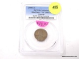 1909-S LINCOLN WHEAT CENT - GENUINE RIM DAMAGE - XF DETAILS. GRADED BY PCGS.