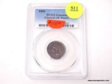 1896 INDIAN HEAD CENT - GENUINE CLEANED - AU DETAIL. GRADED BY PCGS.