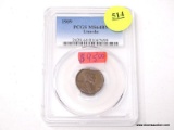 1909 LINCOLN WHEAT CENT - MS 64BN. GRADED BY PCGS.
