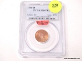 1996-D LINCOLN HEAD CENT - MS 67RD. GRADED BY PCGS.
