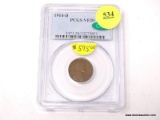 1914-D LINCOLN WHEAT CENT - VF 20. GRADED BY PCGS.
