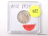 1935-S BUFFALO NICKEL - BU.