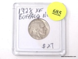 1928 BUFFALO NICKEL - XF.